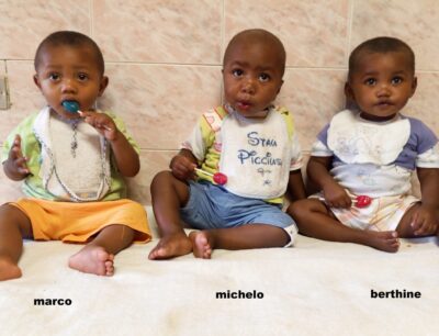 Tre nuovi bambini introdotti nell’orfanotrofio